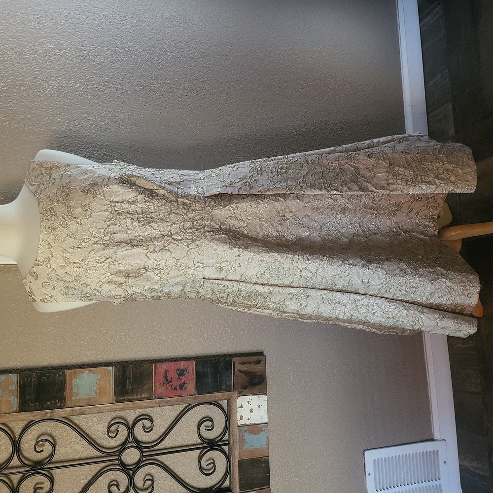 Nicole Miller Gold Dress